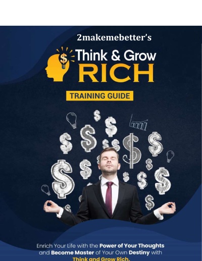 Think and Grow Rich Training Manual